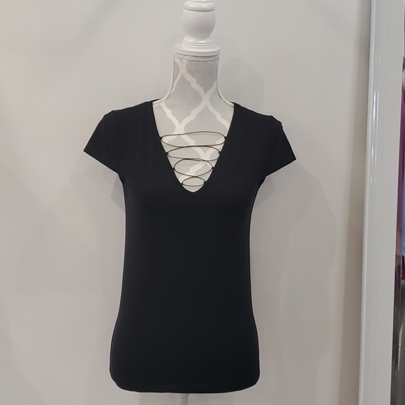 WOLFORD Black TOP Size S - Picture 2 of 8